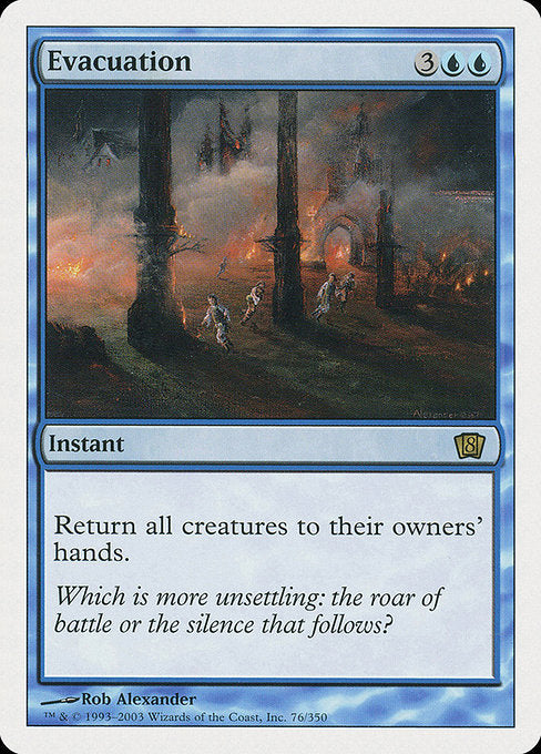 8ED: Evacuation