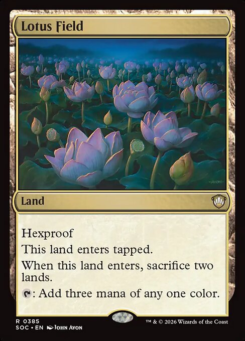 SOC: Lotus Field
