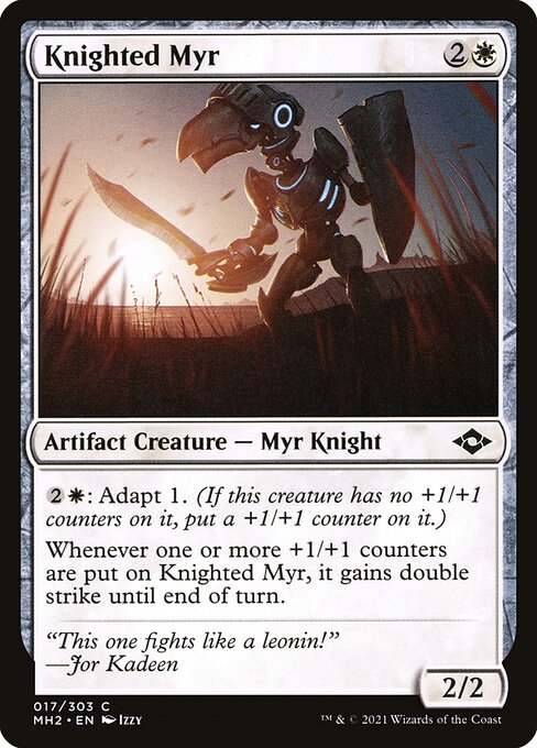 MH2: Knighted Myr (Foil)