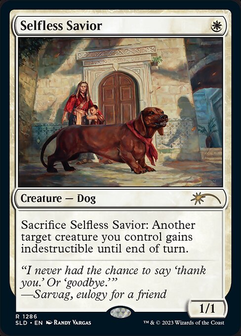 SLD: Selfless Savior