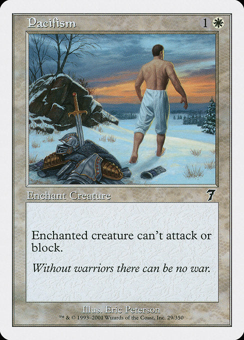 7ED: Pacifism