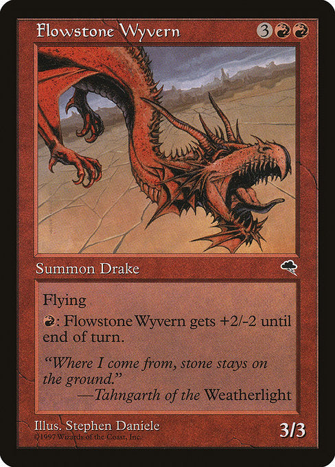 TMP: Flowstone Wyvern