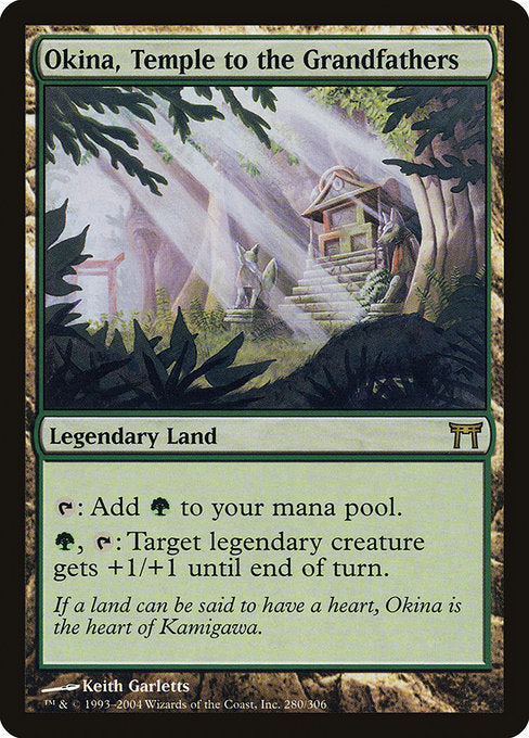 CHK: Okina, Temple to the Grandfathers (Foil)
