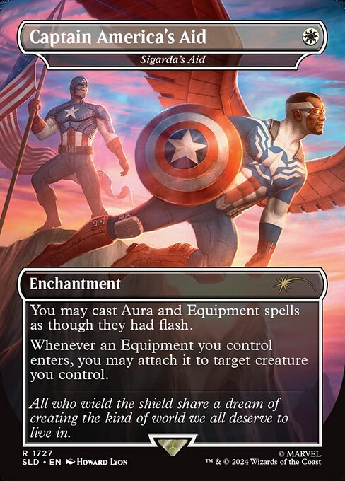 SLD: Captain America's Aid - Sigarda's Aid (Foil)