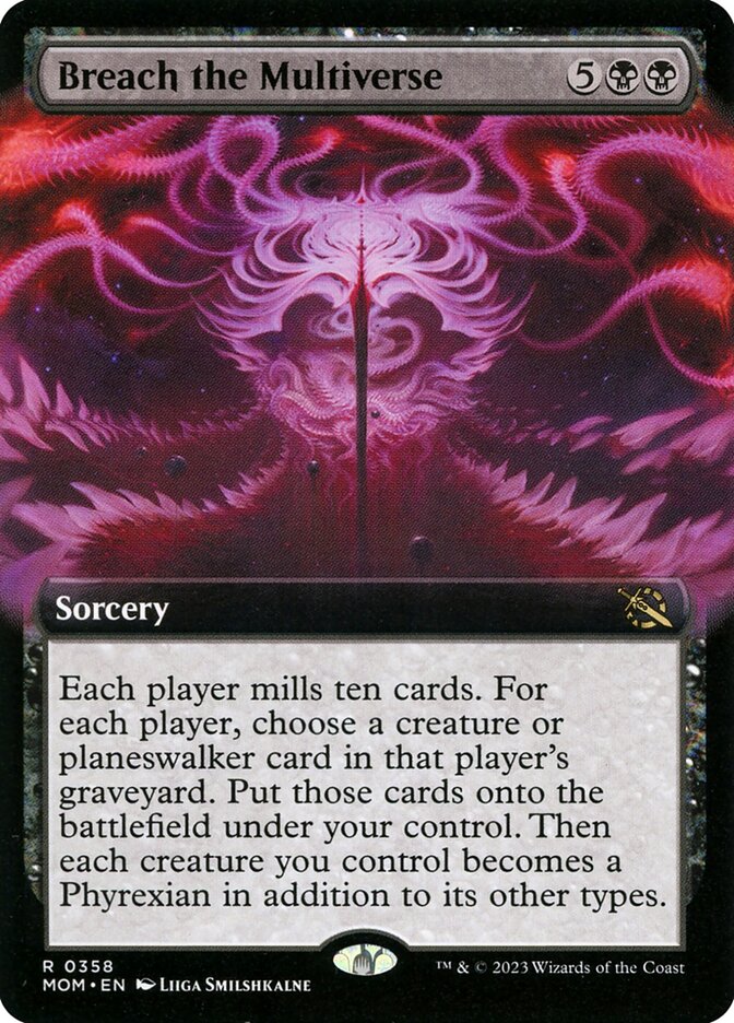 Breach the Multiverse (Extended Art) [Foil] :: MOM