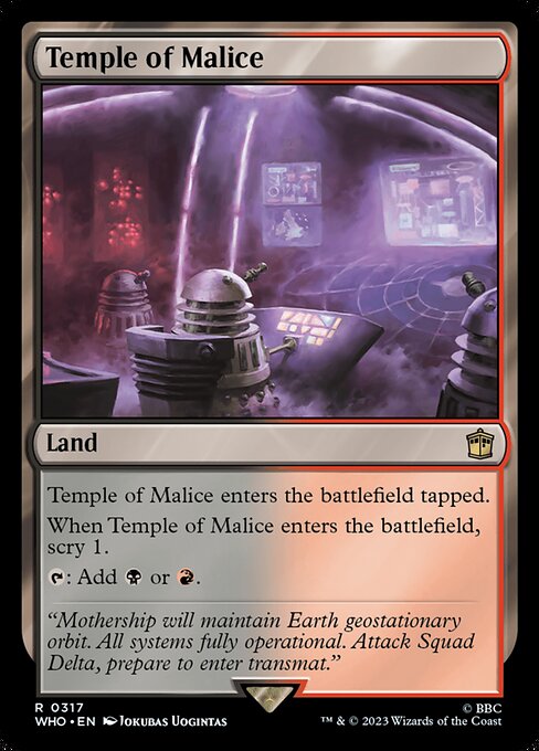 WHO: Temple of Malice (Foil)