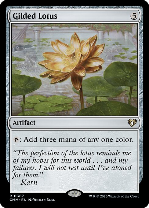CMM: Gilded Lotus (Foil)