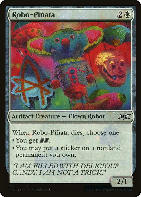 UNF: Robo-Pinata (Galaxy Foil)