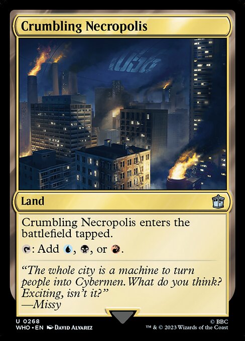 WHO: Crumbling Necropolis (Foil)