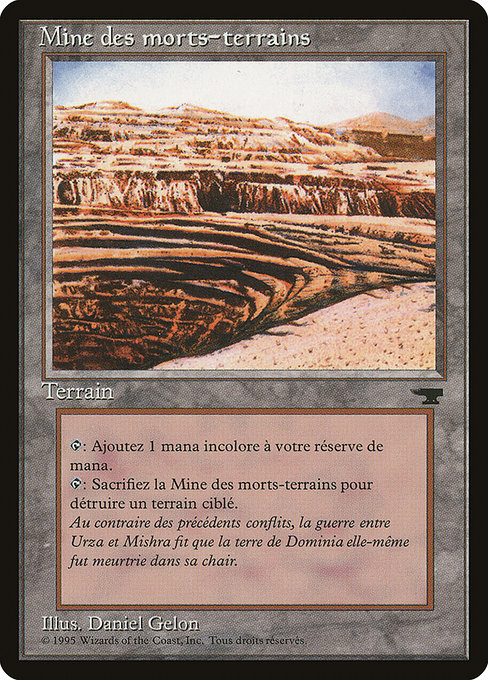 REN: Strip Mine (French) - "Mine des morts-terrains"