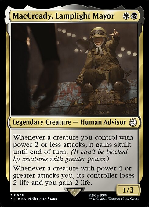PIP: MacCready, Lamplight Mayor (Surge Foil)