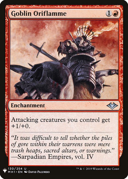 PLST: Goblin Oriflamme