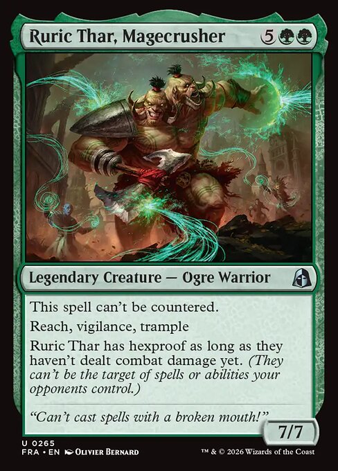 FRA: Ruric Thar, Magecrusher (Foil)