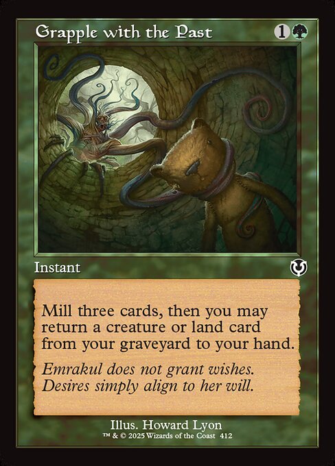 INR: Grapple with the Past (Retro Frame)
