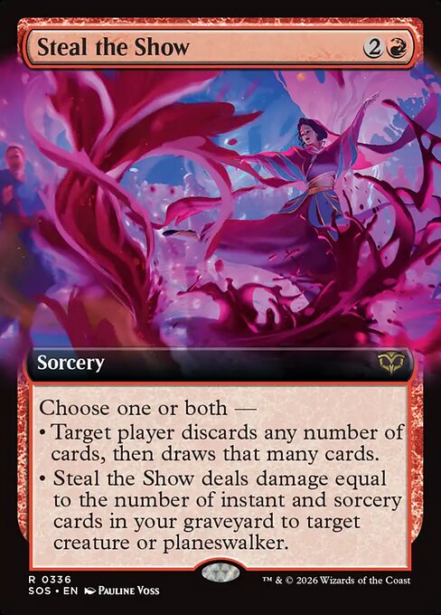 SOS: Steal the Show (Extended Art) (Foil)