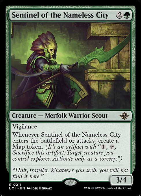 LCI: Sentinel of the Nameless City (Foil)