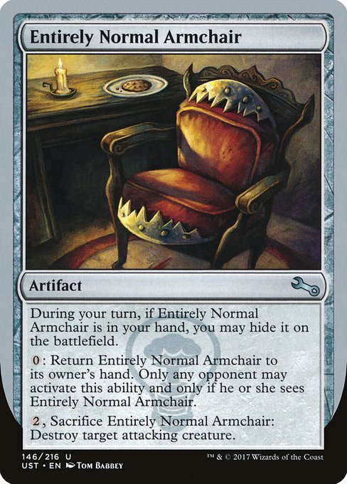 UST: Entirely Normal Armchair (Foil)