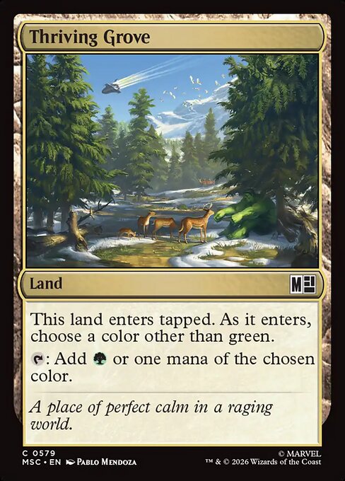 MSC: Thriving Grove