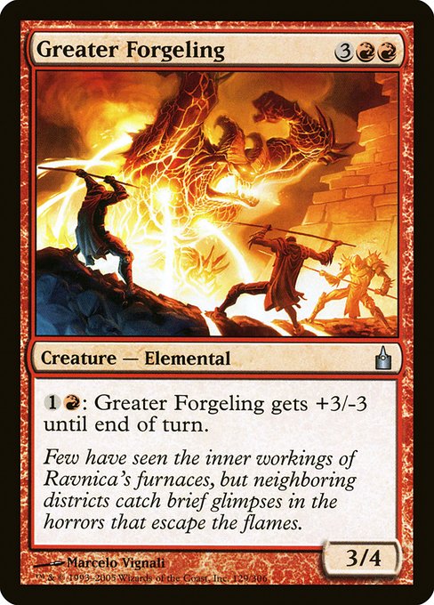 RAV: Greater Forgeling