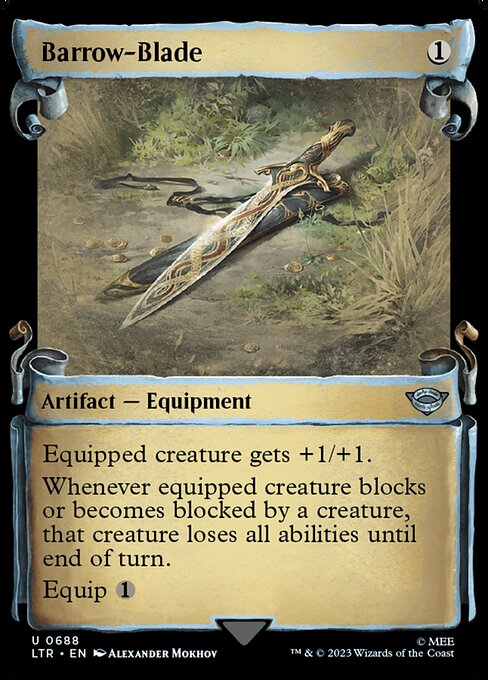 LTR: Barrow-Blade (Showcase Scrolls) (Foil)