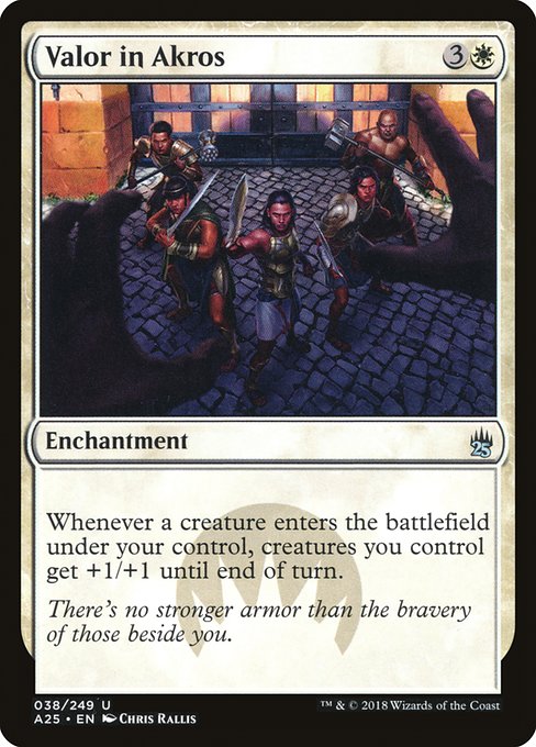 A25: Valor in Akros (Foil)