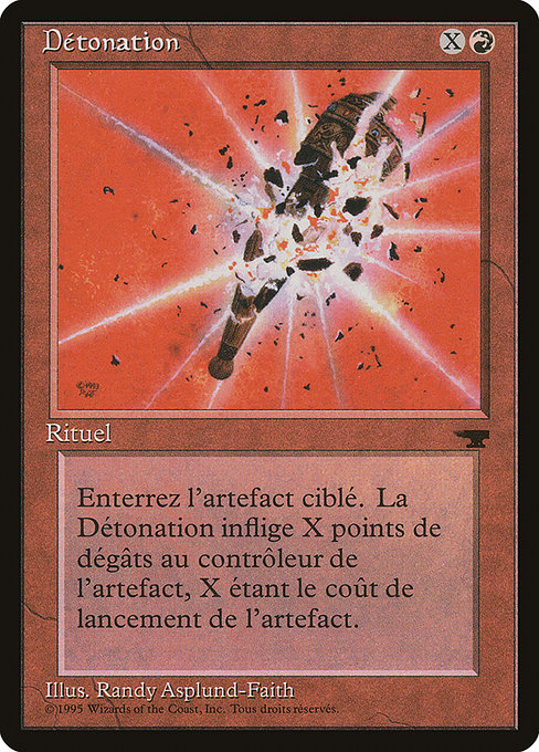 REN: Detonate (French) - "Detonation"