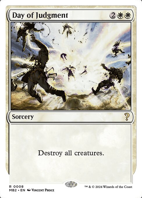 MB2: Day of Judgment (White Border)