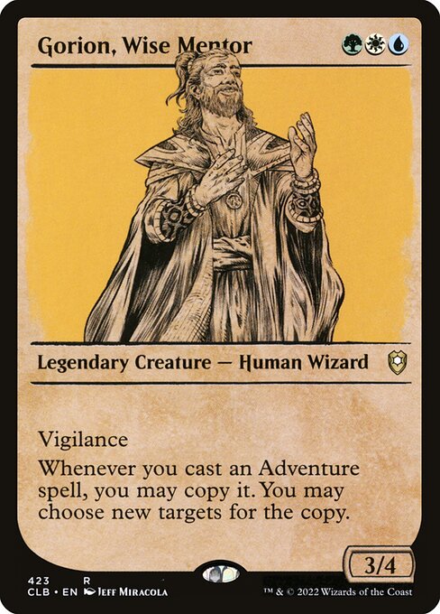 CLB: Gorion, Wise Mentor (Showcase)