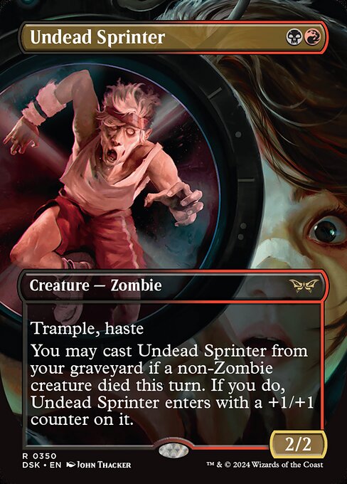 DSK: Undead Sprinter (Borderless) (Foil)
