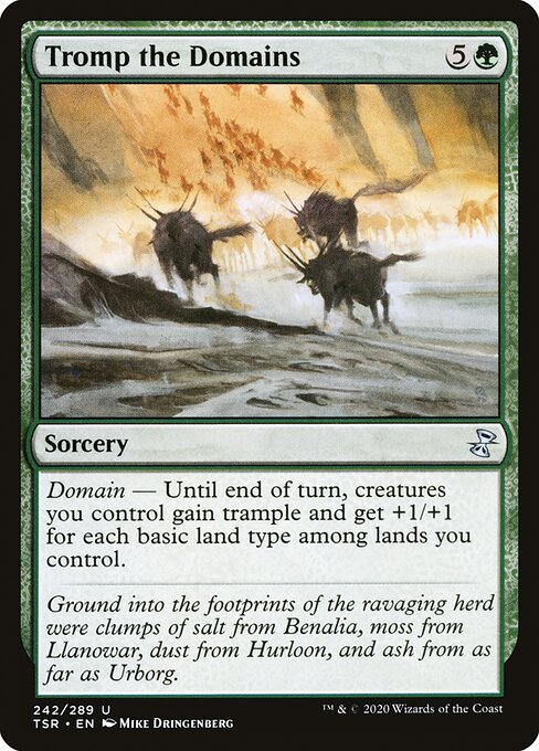 TSR: Tromp the Domains (Foil)