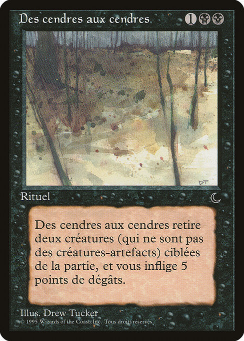 REN: Ashes to Ashes (French) - "Des cendres aux cendres"