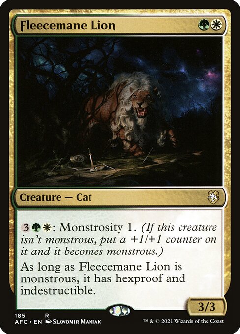 AFC: Fleecemane Lion