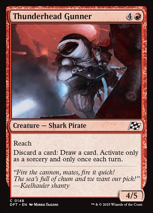 DFT: Thunderhead Gunner (Foil)