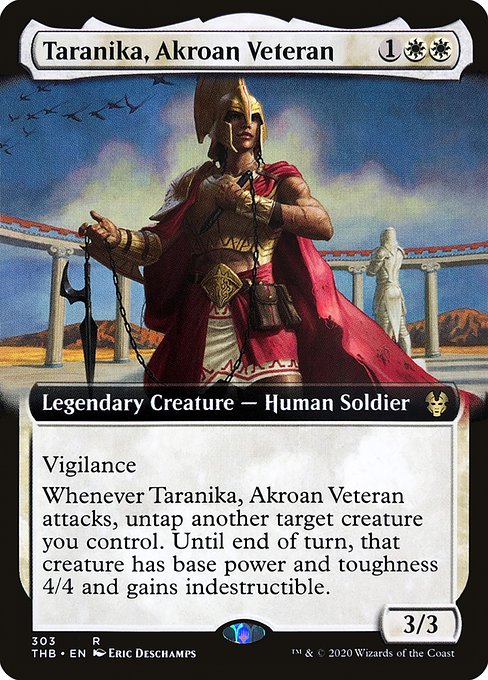 THB: Taranika, Akroan Veteran (Extended Art)