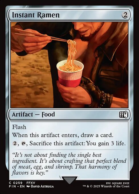 FIN: Instant Ramen