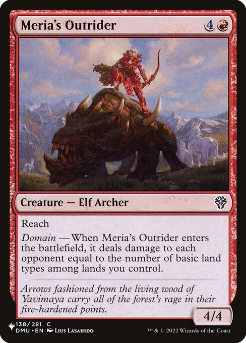 PLST: Meria's Outrider