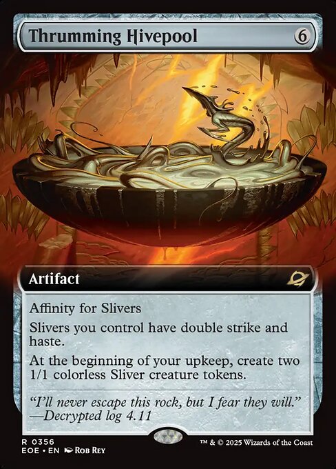 EOE: Thrumming Hivepool (Extended Art) (Foil)