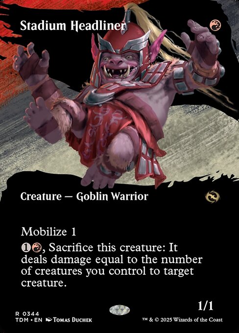 TDM: Stadium Headliner (Borderless) (Foil)