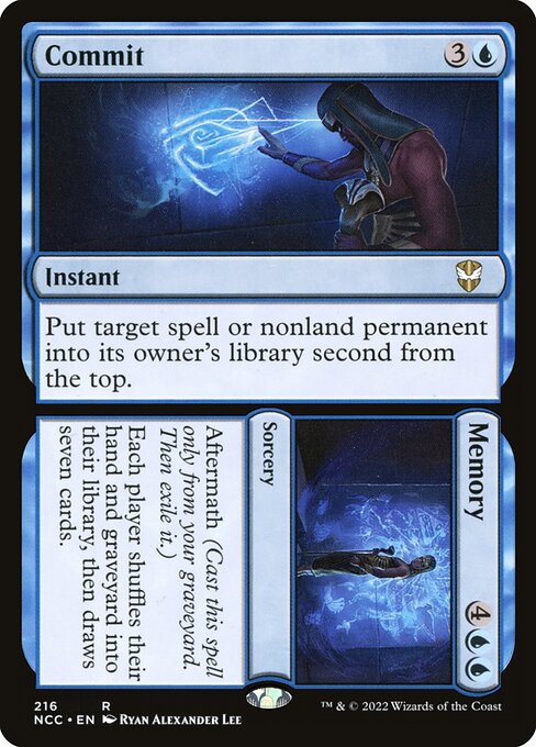 NCC: Commit // Memory