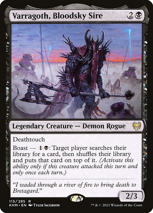 KHM: Varragoth, Bloodsky Sire