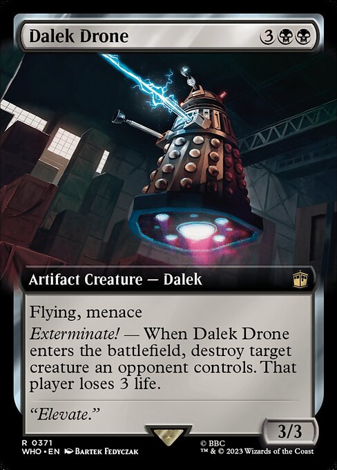 WHO: Dalek Drone (Extended Art)