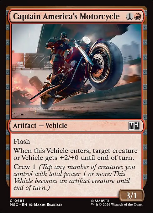 MSC: Captain America's Motorcycle