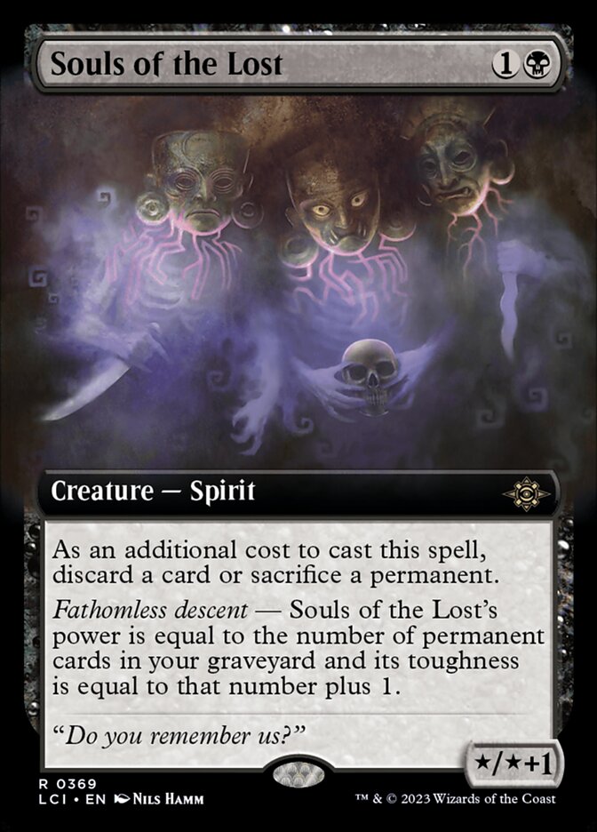 Souls of the Lost (Extended Art) [Foil] :: LCI