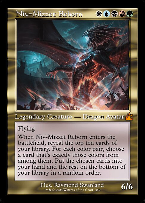 RVR: Niv-Mizzet Reborn (Retro Frame)