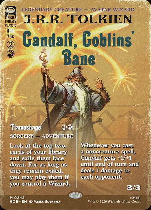 HOB: Gandalf, Goblins' Bane (Borderless)