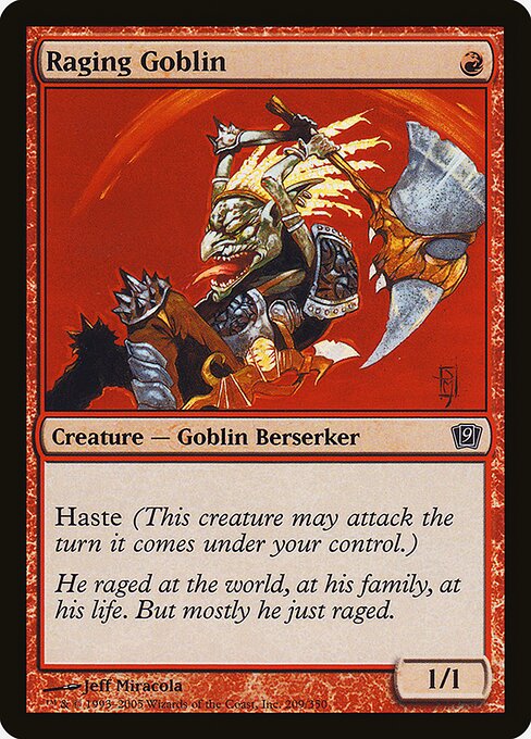 9ED: Raging Goblin (Foil)