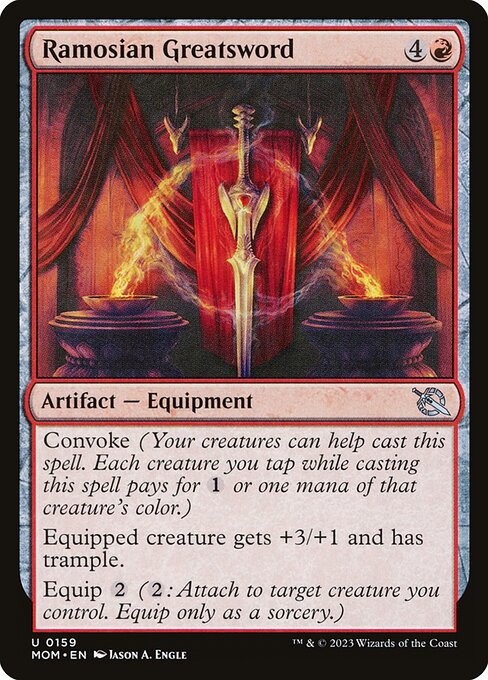 MOM: Ramosian Greatsword (Foil)