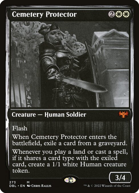 DBL: Cemetery Protector (Foil)