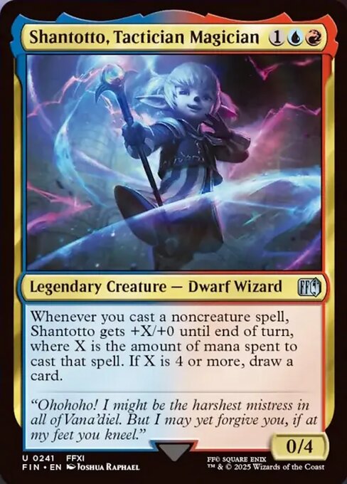FIN: Shantotto, Tactician Magician (Foil)