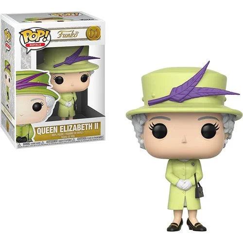 Royals Queen Elizabeth II Green Pop! Vinyl Figure (01)